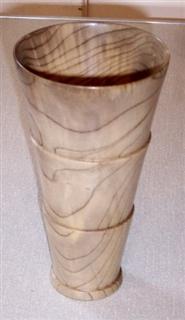 Tall vase by Pat Hughes